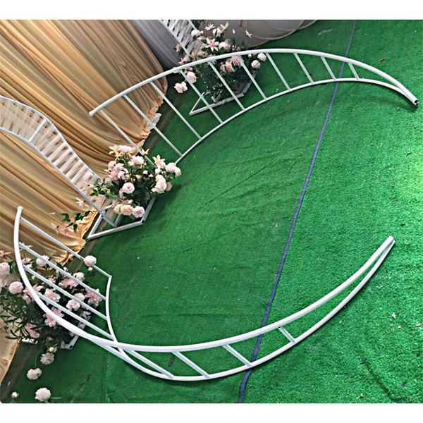 

wedding arch decoration party background road guide stage metal arc fence frame