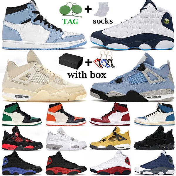 

boots basketball mens shoes 1s 4s white oreo university blue black cat sail military pollen hyper royal 13s red flint obsidian men women out