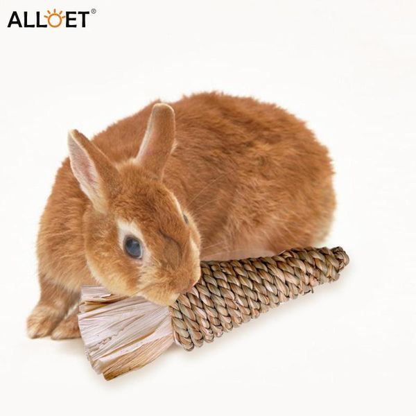 

small animal supplies 2pcs woven carrot toss chew toys rabbits molar teeth cleaning tool for hamster chinchilla animals pet chewing toy