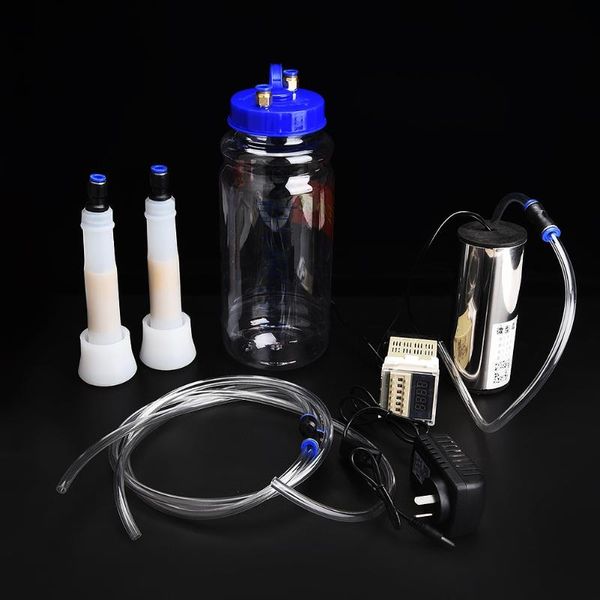 

storage bags electric milking machine 2l portable with pulse regulator for cow sheep 100-240v