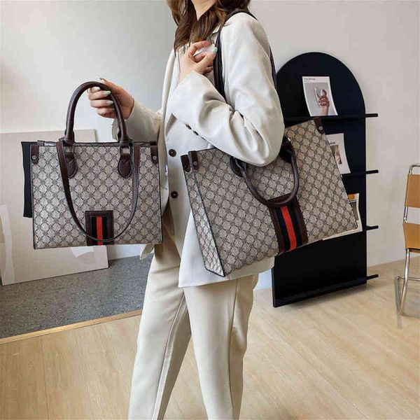 

2022 factory outlet commuter bag female new european and fashion high-capacity tote leisure versatile one shoulder portable bag scaq f1bs