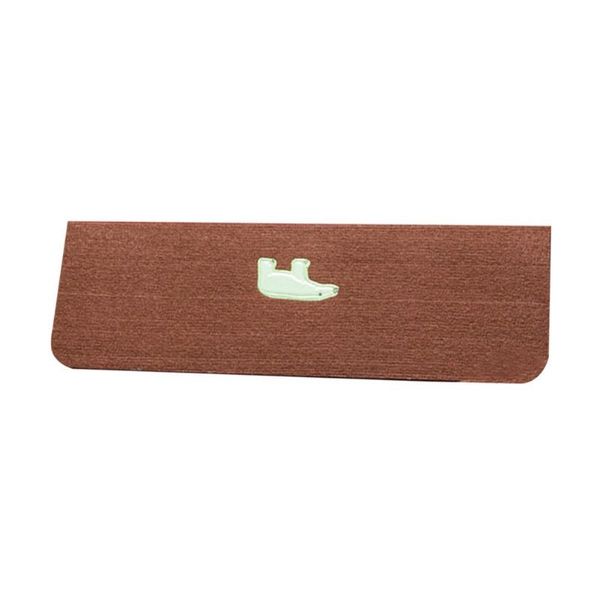

carpets luminous non-slip stair mat coffee four-leaf clover different pattern solid wood stair-rubber stairs