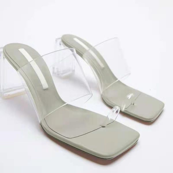 

dress shoes transparent high-heeled sandals, high-quality sandals, square head, designer shoes, transparent pvc shoes, high-heeled sandals,, Black