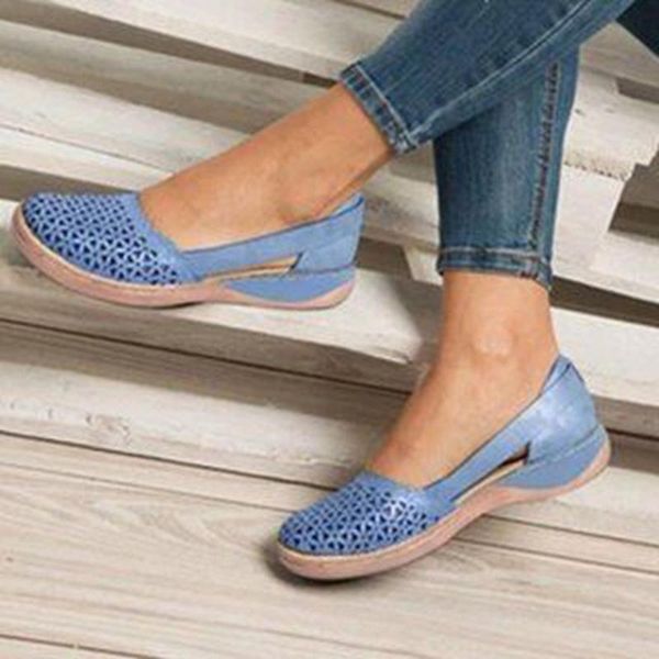 

female summer shallow sandals women flat shoes hollowed out breathable outdoor holiday beach slip on casual size 43, Black