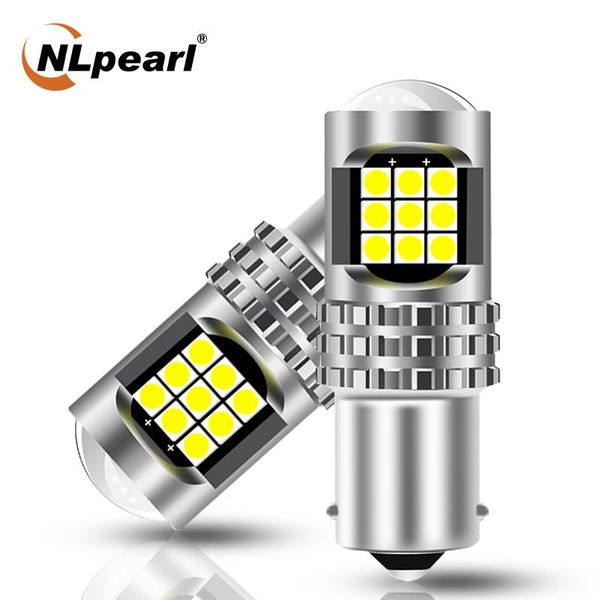 

emergency lights nlpearl 1x signal lamp 1156 p21w ba15s led py21w bau15s turn 3030smd p21/5w bay15d 1157 reverse brake 12v