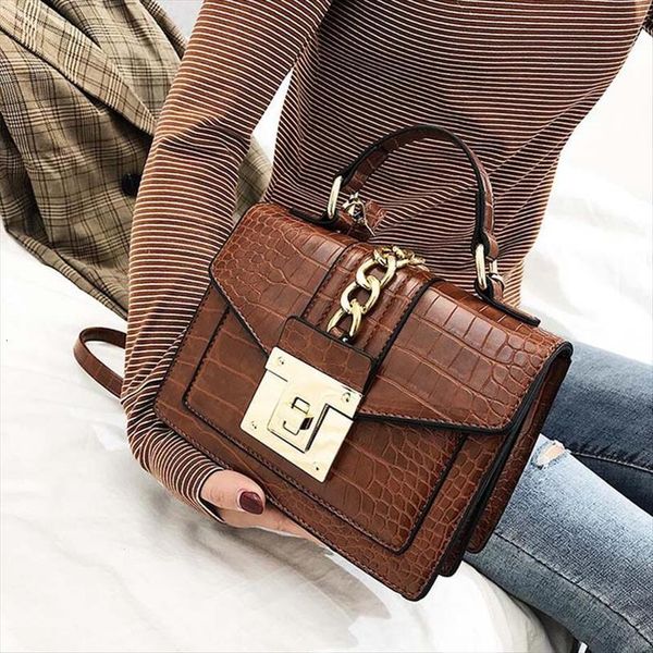 

alligator crossbody bags for women designer ladies hand tote shoulder messenger bag sac a main female sling