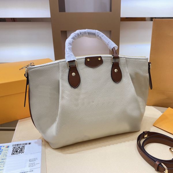 

2021 designers shoulder bag fashion women handbags large capacity handbag genuine leather embossed letter printing zipper purse crossbody ba