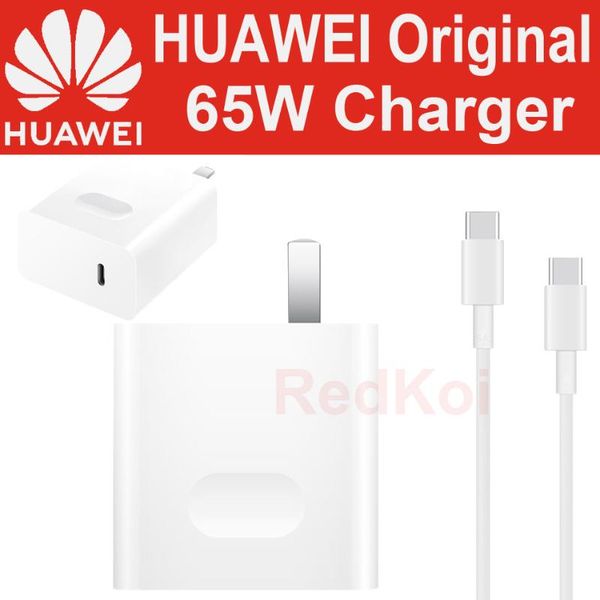 

usb-c power adapter 65w 40w usb pd qc 4.0 quick charge for p40 pro + p30 mate xs x honor 30 matebook d e cell phone chargers