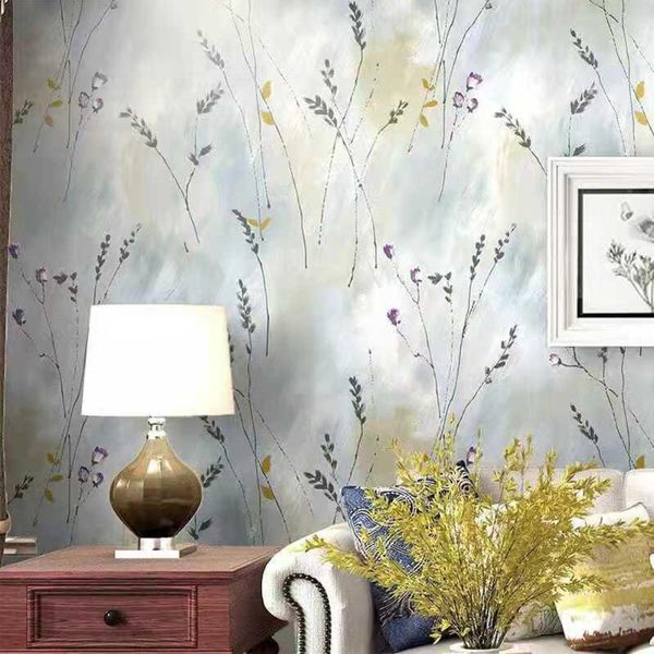 

wallpapers non-woven wallpaper rolls,3d stereoscopic flower embossed texture wall paper home bedroom living room els decoration