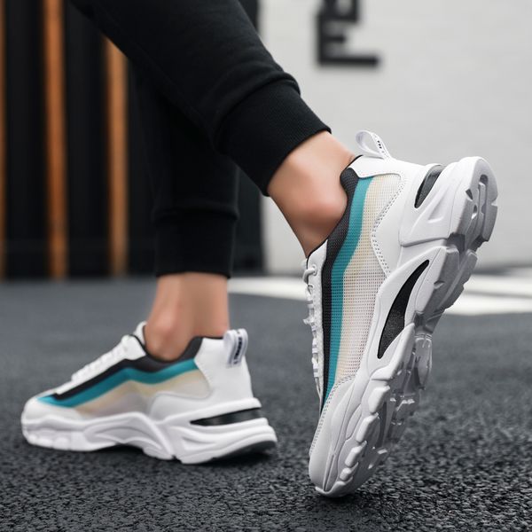 

2021 wholesale running shoes off mens women sports breathable black outdoor fashion dad shoe sneakers size 39-44 wy14-f119