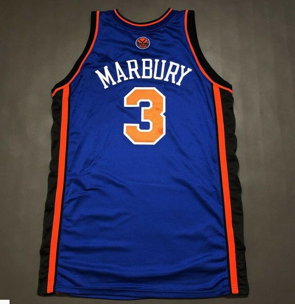 rara maglia da basket uomo gioventù donna vintage retrò Stephon Marbury High School taglia S-5XL personalizzata con qualsiasi nome o numero