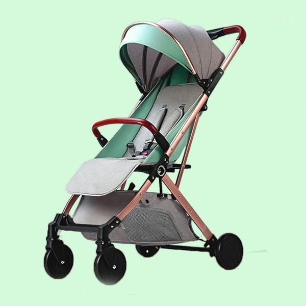 

strollers# babyfond 5.8kg light stroller gold frame car portable carriage umbrella children wagon born travelling pram on plane gifts1