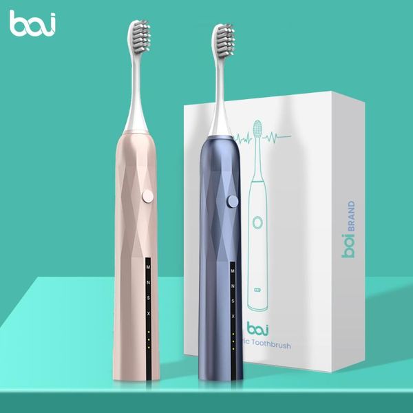 

smart electric toothbrush [boi] with vertical brush mode work 50 day use power whitening rechargeble sonic toothbrushes set for adults