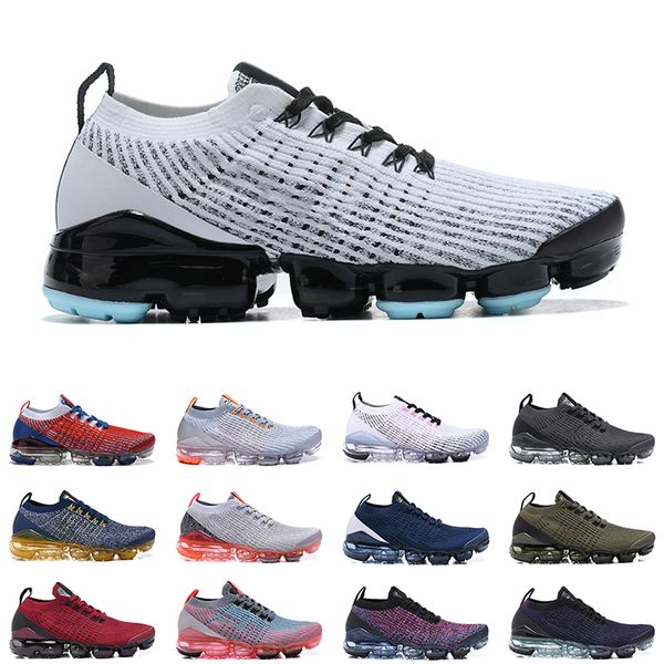 

air vapor tiffany 3.0 men women running shoes triple black white particle grey usa electric green laser fuchsia oreo mens trainer