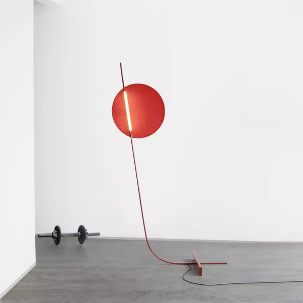 

floor lamps nordic red led lamp modern minimalist designer home creative decor vibrancy living room