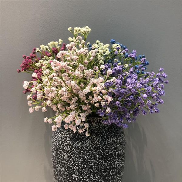 

forks foam gypsophila artificial flower bouquet for wedding party home table decoration fake flowers decorative & wreaths