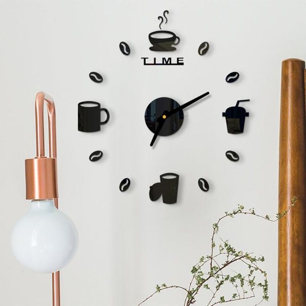 

wall clocks faroot european style home clock creative 3d decorative acrylic mirror sticker