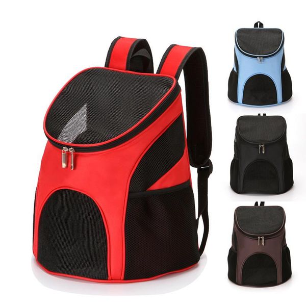 

dog car seat covers pet bag foldable portable cat chest breathable backpack carrier