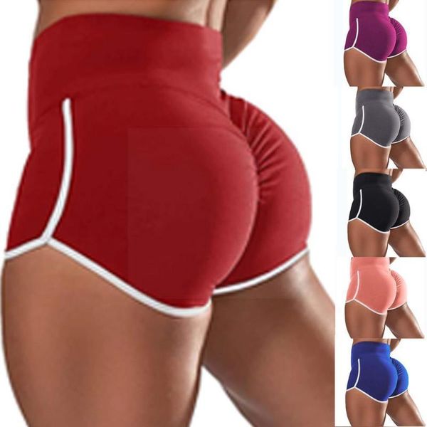 Shorts Shorts Summer Fashion Sexy Yoga Fitness High Waist Comfort Stretch Pants Slim Sport Sport R7S8