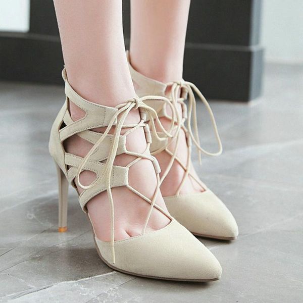 

dress shoes eshtonshero summer women's woman pumps flock high heels pointed toe platform zipper classic ladies wedding size 3-12, Black