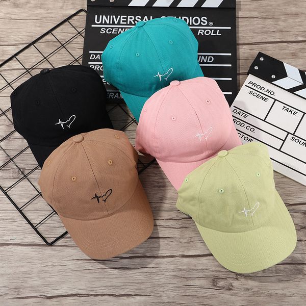 

ins style embroidered duck tongue candy pornographic couple casual hat metal adjustable buckle available, Yellow