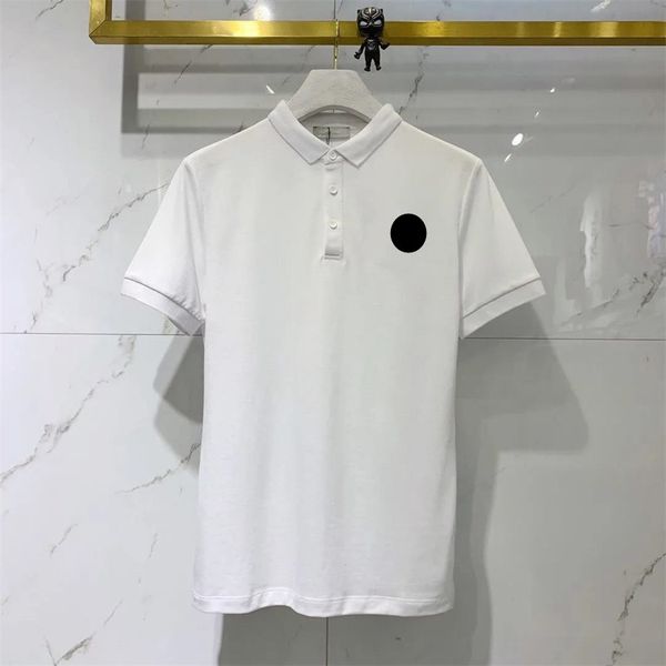 

spring and summer men's cotton short sleeve polo shirt short sleeve t-shirt korean fashion trend lapel clothes men, White;black