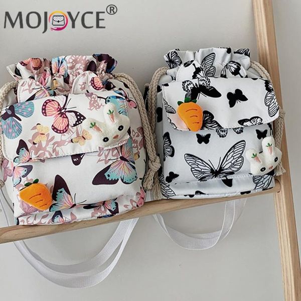 

evening bags elegant ladies oxford cloth shoulder women butterfly printing shopping crossbody small flap messenger