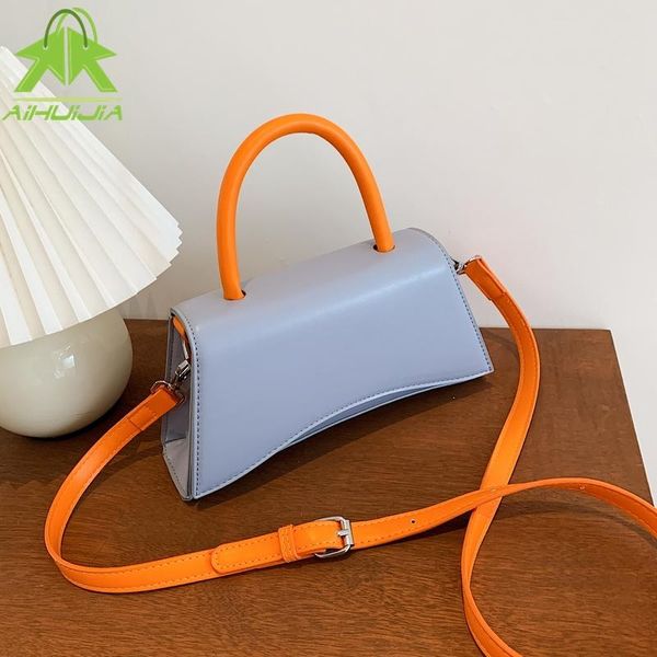 

evening bags solid color pu leather women handbags fashion shouder casual crossbody 2021 ladies small messeger