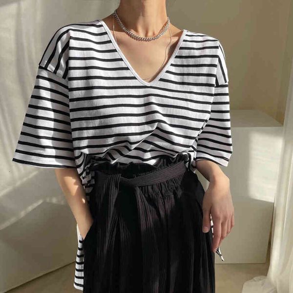 

women's blouses & shirts hzirip short sleeve t-shirt, fancy summer shirt, with v-neck, loose, , cotton, basic female 9xz7, White