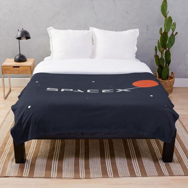

blankets space x mars blanket fleece fuzzy on bed sofa air condition sleeping cover bedding throws bedsheet kids girls gifts