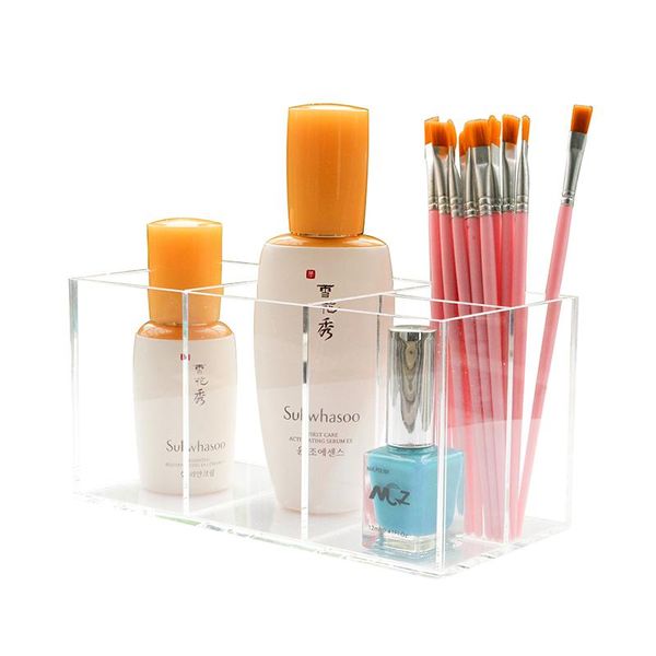 

small brush and liner makeup organizer acrylic tools storage box boxes & bins