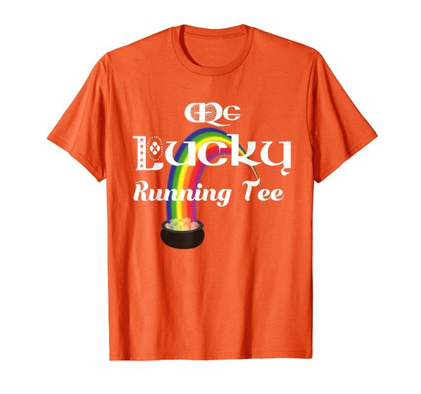 

me lucky running tee - st. patrick's day shamrock run shirt, White;black