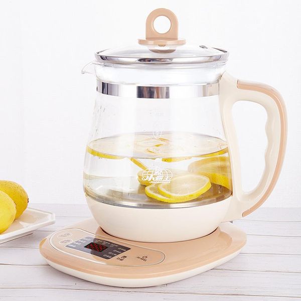 

1.8l multi electric kettle glass health pot stew porridge slow cooker thicken heater water heating insulation kettles