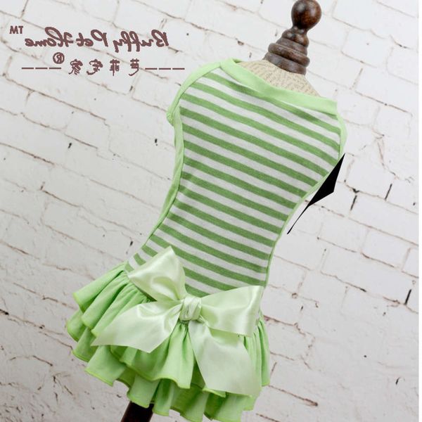 

the dog clothes clothes pet home wedding dress dog skirt cotton teddy summer