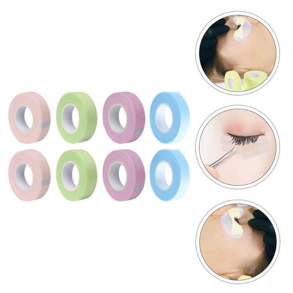 

false eyelashes 12 rolls beauty salon eyelash extension tape breathable graft