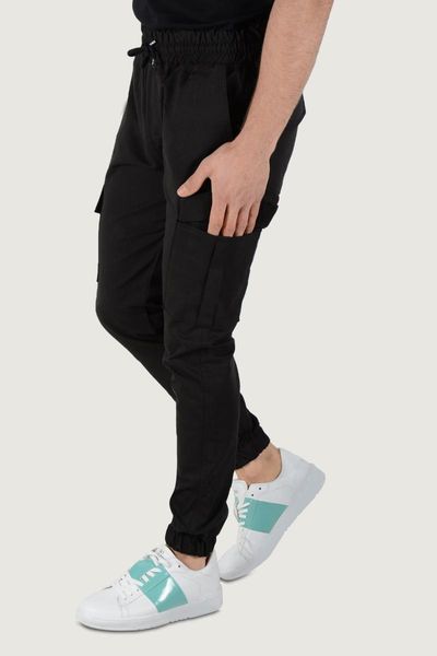 

men's cargo pocket pants 20k-2600031 black jeans, Blue
