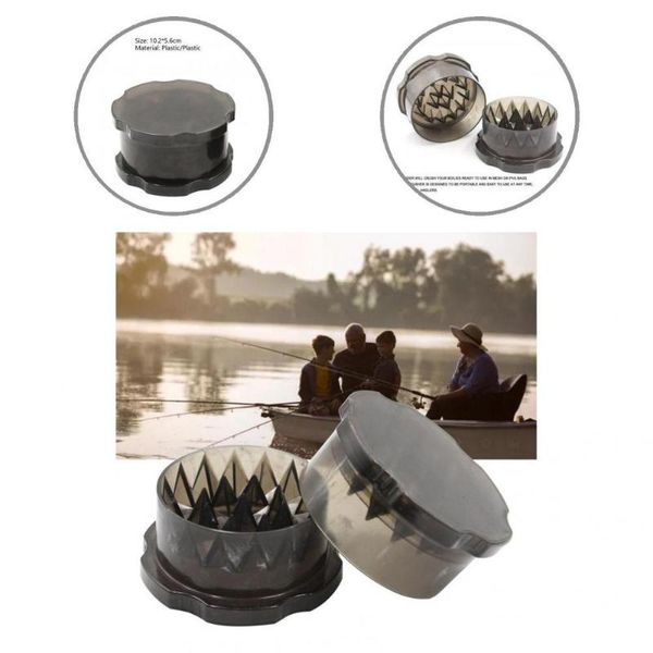 

fishing hooks rustproof ergonomics high strength pellets bait crusher accessory