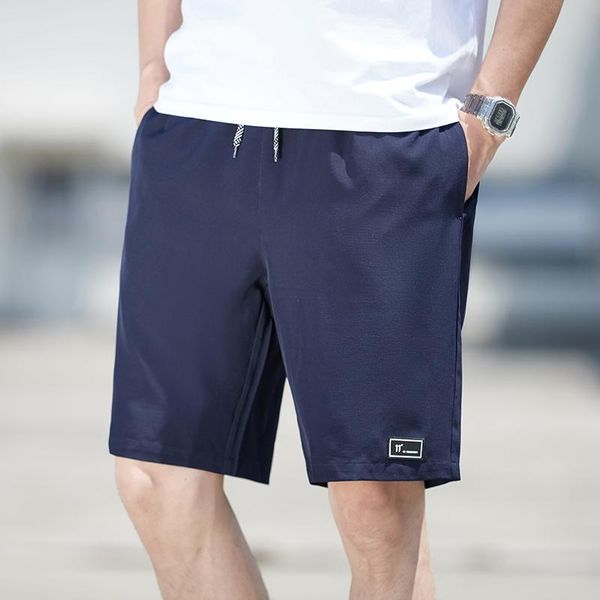 

men's shorts casual loose straight-leg pants summer fashion thin section the 2021 running bermuda masculina streetwear, White;black