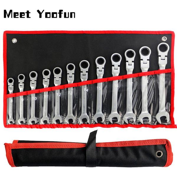 

hand tools key wrench set car repair universal ratchet spanners sets