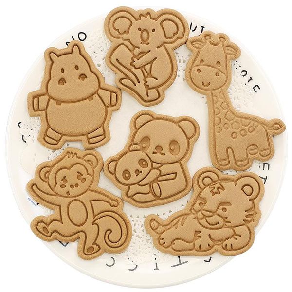 

baking moulds 4pcs cake tools animal cookie cutter set christmas cutters biscuit stamp fondant mould sugarcraft mold