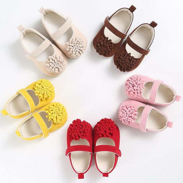 

baby colored flower toddler shoes, shoes soft soled first walkers