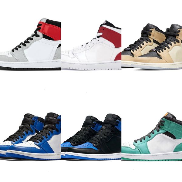 

2020 new jumpman 1 high og light smoke grey 1 1s women mens basketball shoes chicago court purple pine green mens trainers outdoor sneakers8