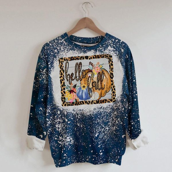 

women's hoodies & sweatshirts 2021 autumn long sleeve ladies sweatshirt halloween fashion o neck casual loose pullover blouse tee guar, Black