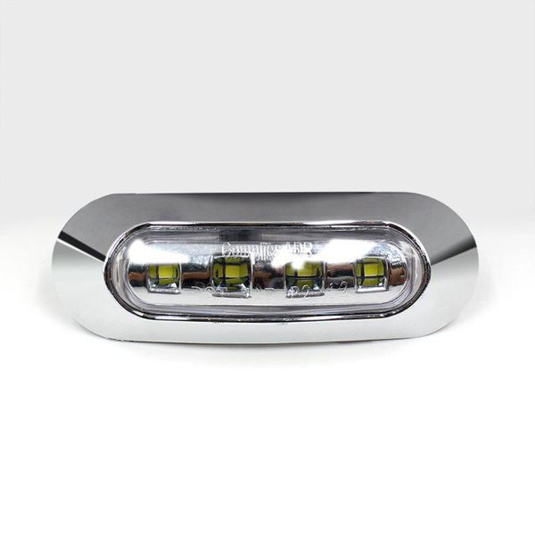 

emergency lights lorry side marker bus boat trailer 4 led clearance truck 12v