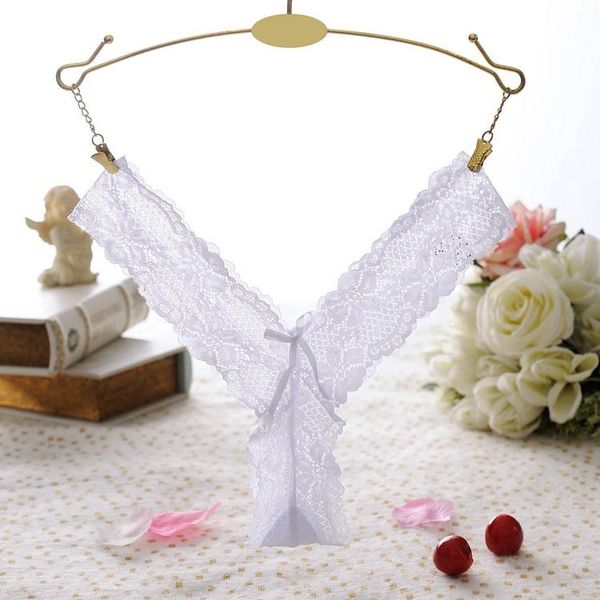 

women's panties women lace briefs underwear lingerie knickers thongs g-string summer for, Black;pink