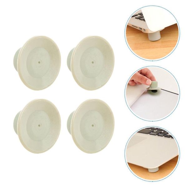 

bath mats 4pcs portable computer cooler racks convenient lapcooling pads (as shown)