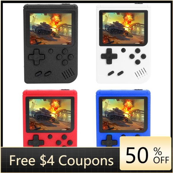 

[sale] 3 inch portable handheld game players retro for fc console built-in 400 games 8 bit child nostalgic