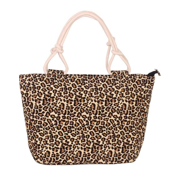 

shopping bags hand carry bucket gift casual tote printed single shoulder large capacity zipper closure beach daily canvas woman bag