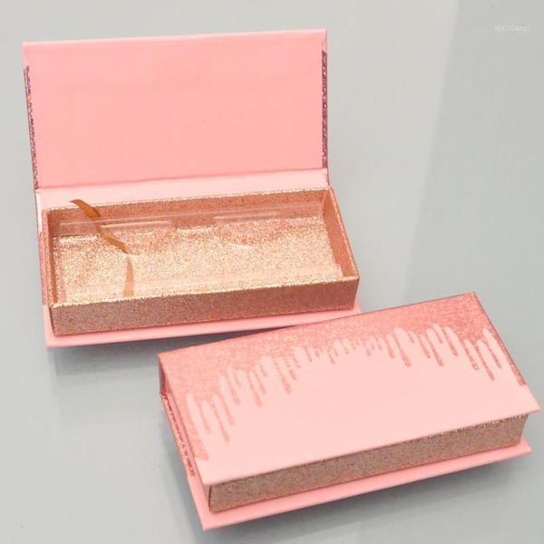 

series2-wholesale magnetic eyelash packaging box custom logo faux cils pink makeup case vendors fast false eyelashes1