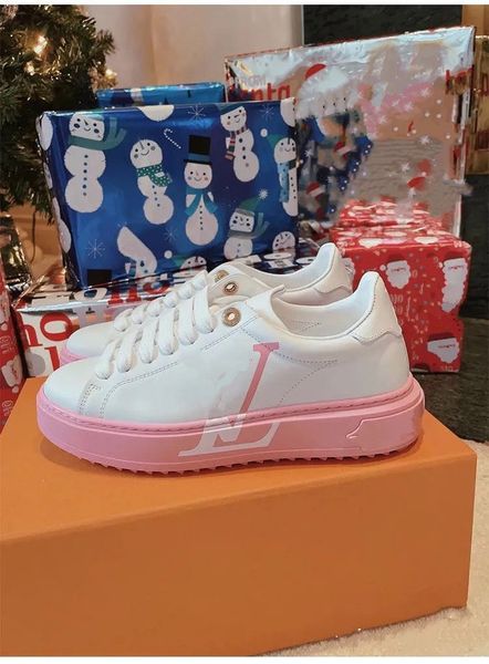 

time out sneakers women shoes genuine leather woman casual shoe size 35-40 model hytt004, Red;white